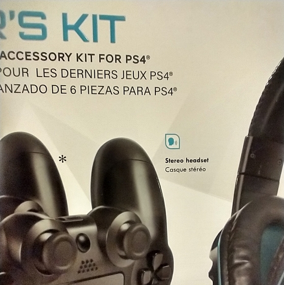dreamGEAR PlayStation 4 Advanced Gamer's Starter Kit - Headset, Charging… - Picture 7 of 10